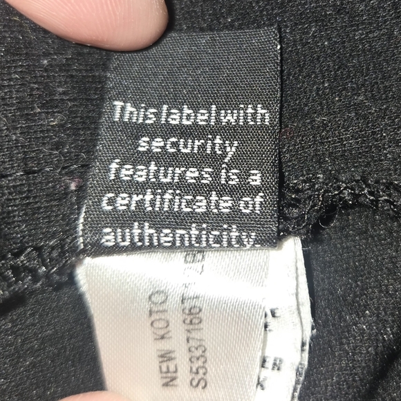 Diane Von Furstenberg Black Ponte Pencil Skirt with Pockets Misses size 10 - Picture 8 of 9